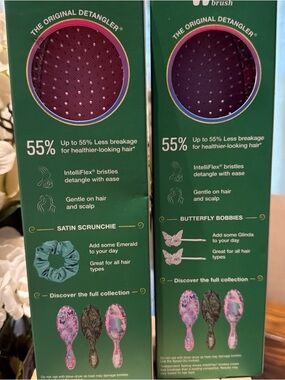 Wet Brush Wicked Hairbrush Set of 2 true friendship and glow with Glinda